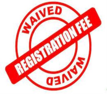 Registration Fee waive