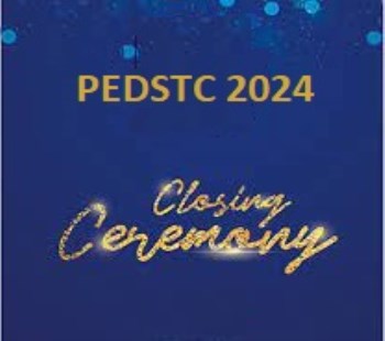 Closing Ceremony of PEDSTC 2024 Conference